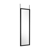 Espejo de Pared Gael Negro 34x124cm Rectangular con Marco en Poliestireno - ESPEJOS DE PARED | Bylmo