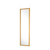 Espejo de Pared Gael Dorado 34x124cm Rectangular con Marco en Poliestireno - ESPEJOS DE PARED | Bylmo