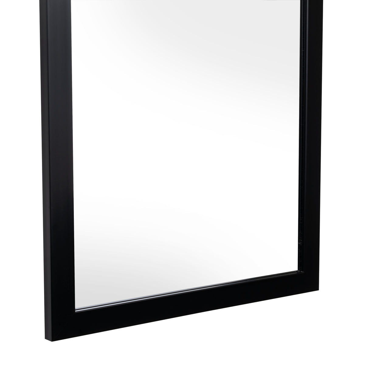Espejo de Pared Liam Negro 34x124cm Rectangular con Marco en Poliestireno - ESPEJOS DE PARED | Bylmo