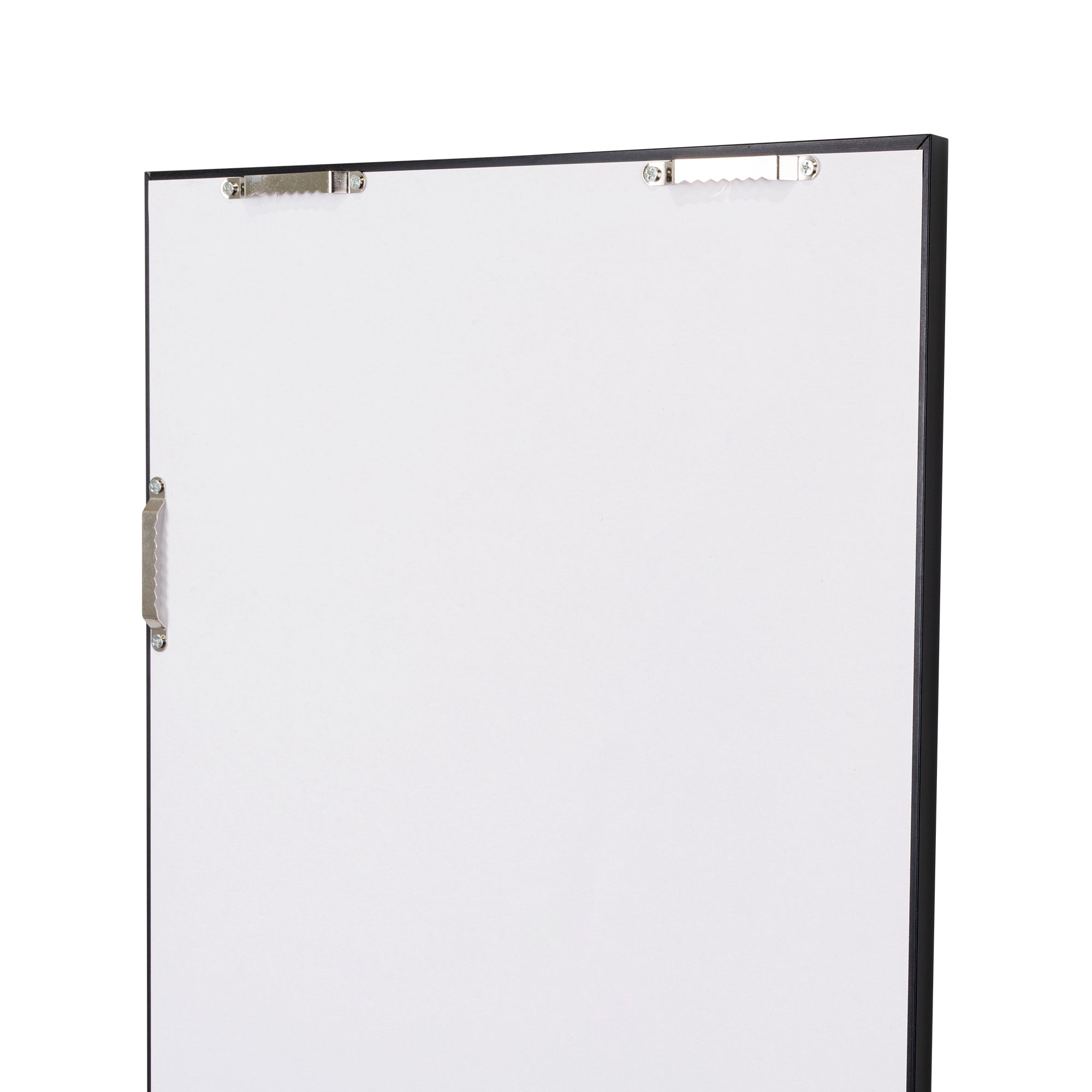 Espejo de Pared Liam Negro 34x124cm Rectangular con Marco en