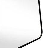 Espejo de Piso Isa Negro 40x150cm Rectangular con Marco Metálico - ESPEJOS DE PISO | Bylmo