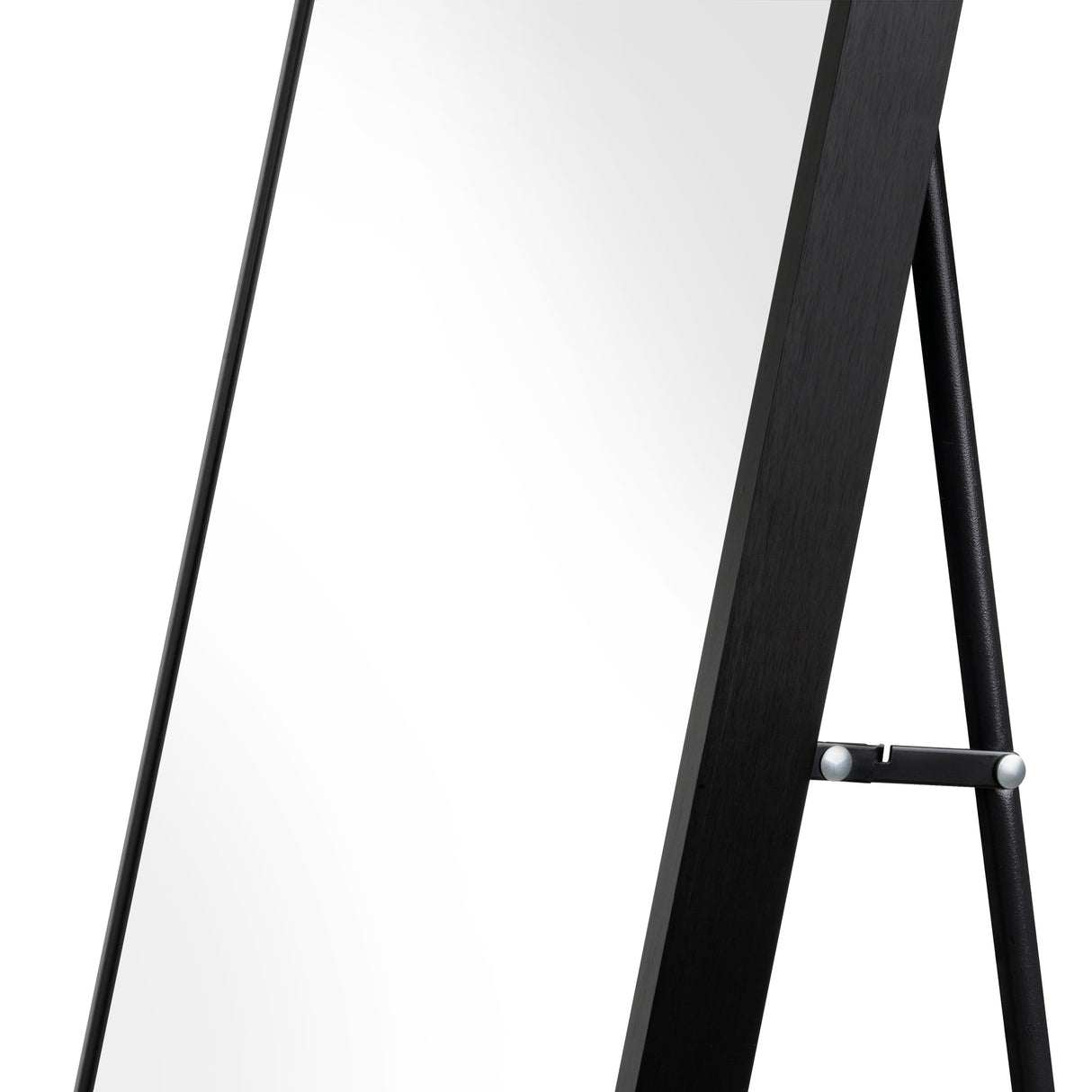 Espejo de Piso Isa Negro 40x150cm Rectangular con Marco Metálico - ESPEJOS DE PISO | Bylmo