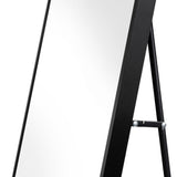 Espejo de Piso Isa Negro 40x150cm Rectangular con Marco Metálico - ESPEJOS DE PISO | Bylmo