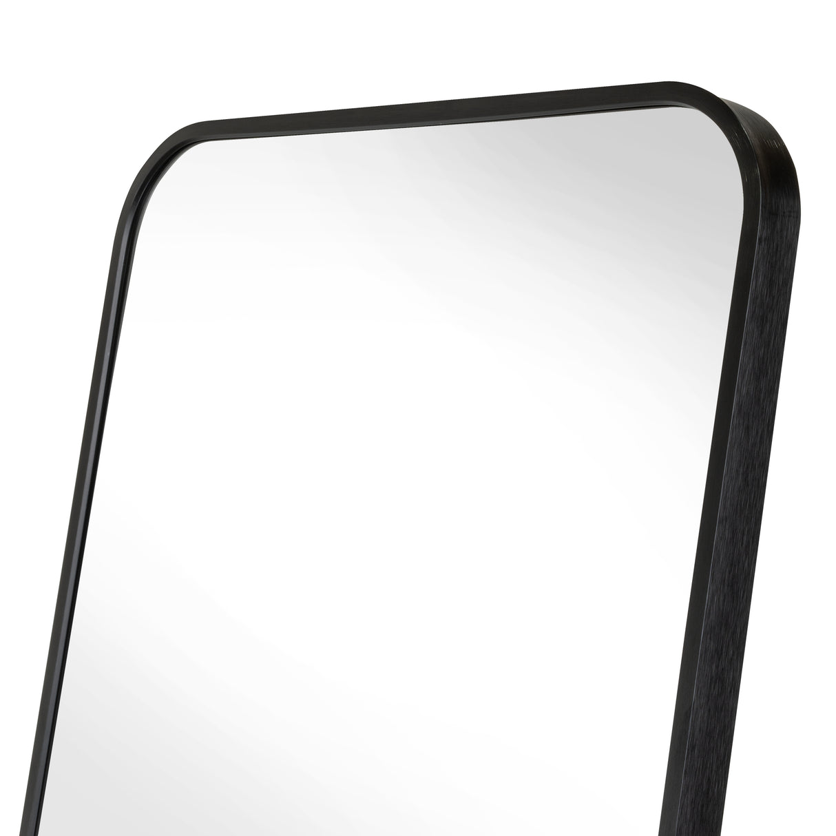 Espejo de Piso Isa Negro 40x150cm Rectangular con Marco Metálico - ESPEJOS DE PISO | Bylmo