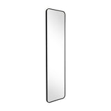 Espejo de Piso Isa Negro 40x150cm Rectangular con Marco Metálico - ESPEJOS DE PISO | Bylmo