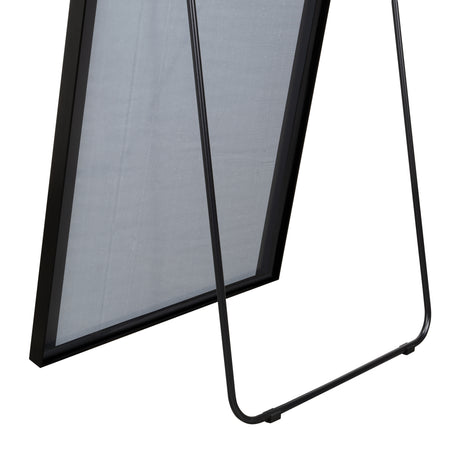 Espejo de Piso Victoria Negro 50x150cm Rectangular con Marco Metálico - ESPEJOS DE PISO | Bylmo