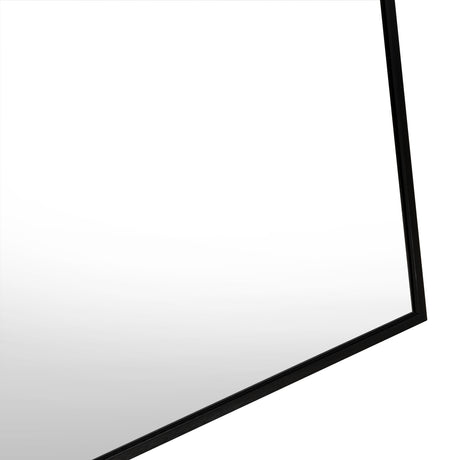 Espejo de Piso Victoria Negro 50x150cm Rectangular con Marco Metálico - ESPEJOS DE PISO | Bylmo
