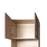Alacena Challenger Acandi 60x218cm con Dos Puertas y con Espacio para Microondas - ALACENAS Y MUEBLES MICROONDAS | Bylmo