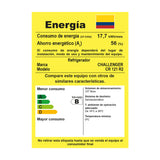 Mini Bar Challenger Negro 48.5x85.1cm Frost de 107 Litros y con Congelador - MINIBAR | Bylmo