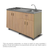 Mueble Inferior de Cocina Challenger Acandi 149.2x85cm sin Meson y sin Estufa