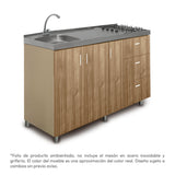 Mueble Inferior de Cocina Challenger Acandi 179.2x85cm sin Meson y sin Estufa
