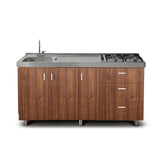 Mueble Inferior de Cocina Challenger Nola 179.2x85cm sin Meson y sin Estufa