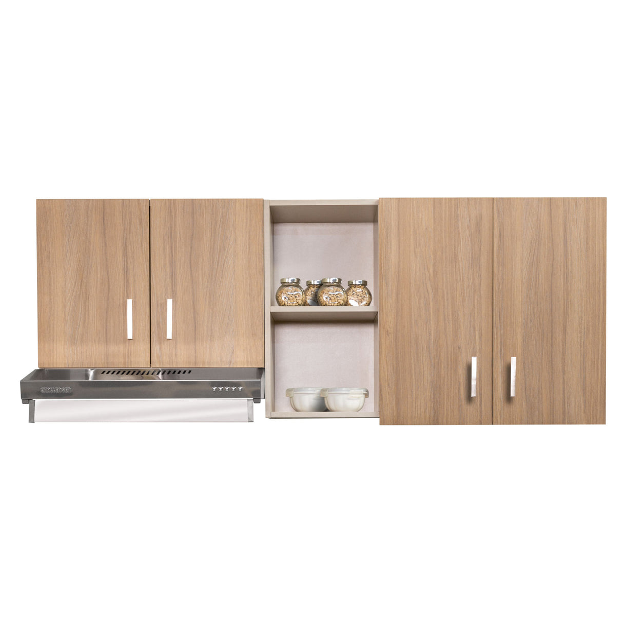 Mueble Superior de Cocina Challenger Acandi 150x60cm con Espacio para Extractor - MUEBLES SUPERIORES DE COCINA | Bylmo
