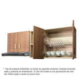 Mueble Superior de Cocina Challenger Nola 150x60cm con Espacio para Extractor - MUEBLES SUPERIORES DE COCINA | Bylmo