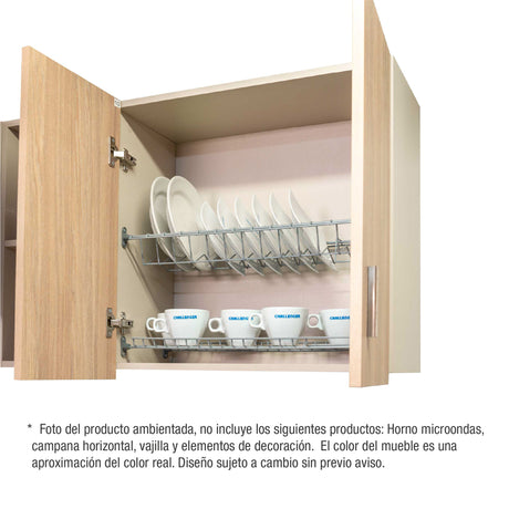 Mueble Superior de Cocina Challenger Acandi 150x60cm con Espacio para Extractor y con Espacio para Microondas - MUEBLES SUPERIORES DE COCINA | Bylmo