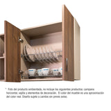 Mueble Superior de Cocina Challenger Nola 180x60cm con Espacio para Extractor