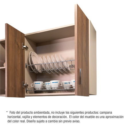 Mueble Superior de Cocina Challenger Nola 180x60cm con Espacio para Extractor y con Espacio para Microondas - MUEBLES SUPERIORES DE COCINA | Bylmo