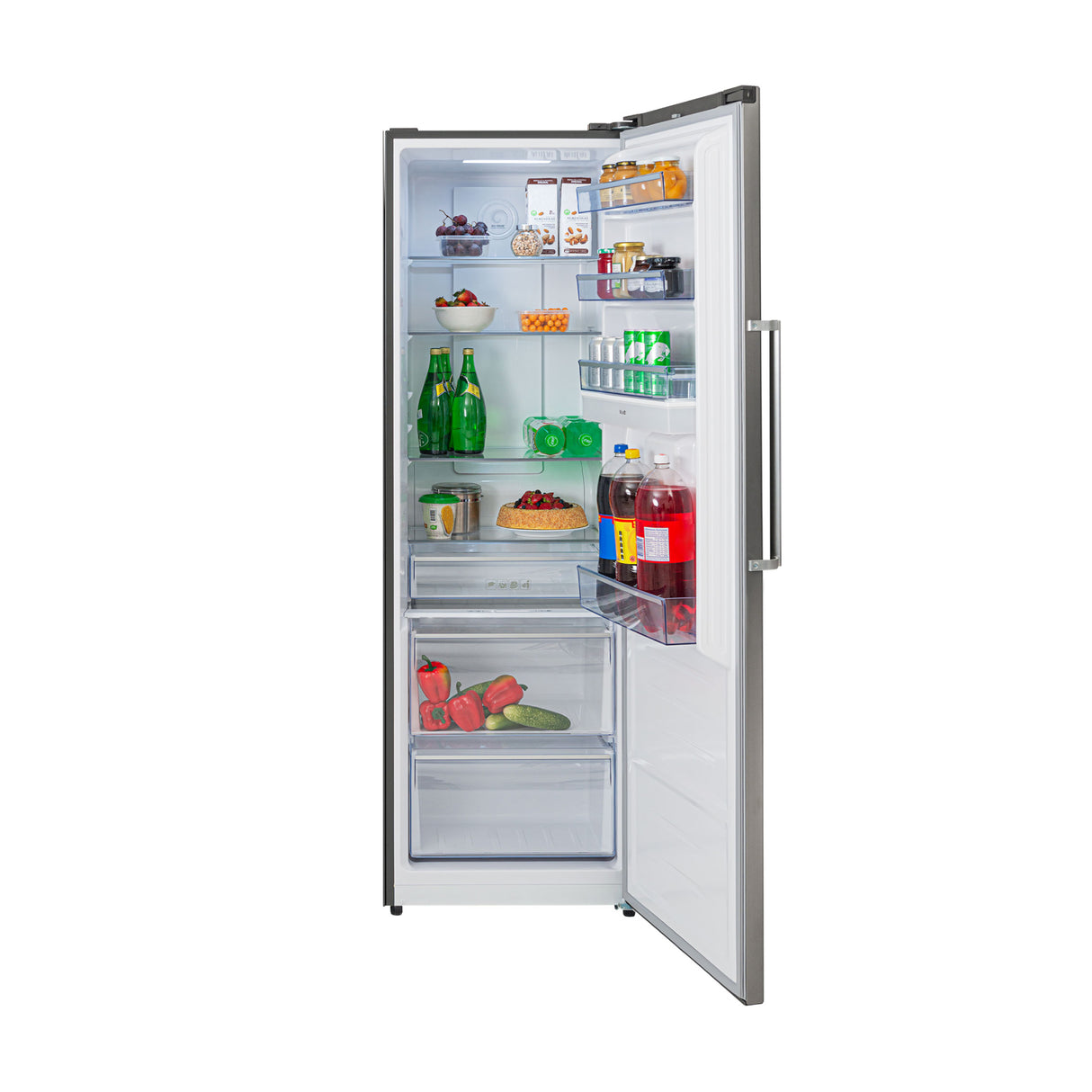 Nevera Challenger Twin Gris 60x185cm No Frost de 354 Litros y sin Congelador - NEVERAS | Bylmo