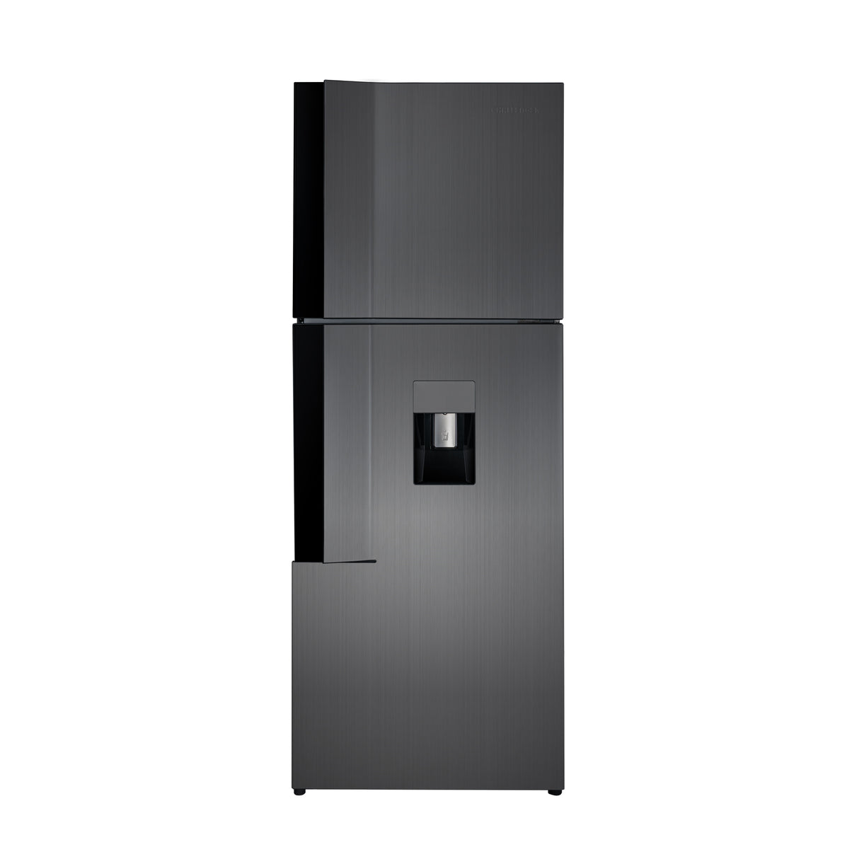 Nevera Challenger E - Cool Gris Oscuro 68x180cm No Frost de 403 Litros con Dispensador de Agua y con Congelador - NEVERAS | Bylmo