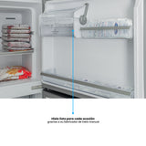 Nevera Challenger E - Cool Gris Oscuro 68x180cm No Frost de 403 Litros con Dispensador de Agua y con Congelador - NEVERAS | Bylmo
