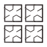 Estufa de empotrar Haceb Negro 63x48cm de Gas Natural con Cuatro Quemadores - ESTUFAS DE EMPORTRAR Y CUBIERTAS | Bylmo