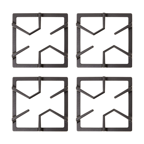 Estufa de empotrar Haceb Negro 63x48cm de Gas Natural con Cuatro Quemadores - ESTUFAS DE EMPORTRAR Y CUBIERTAS | Bylmo