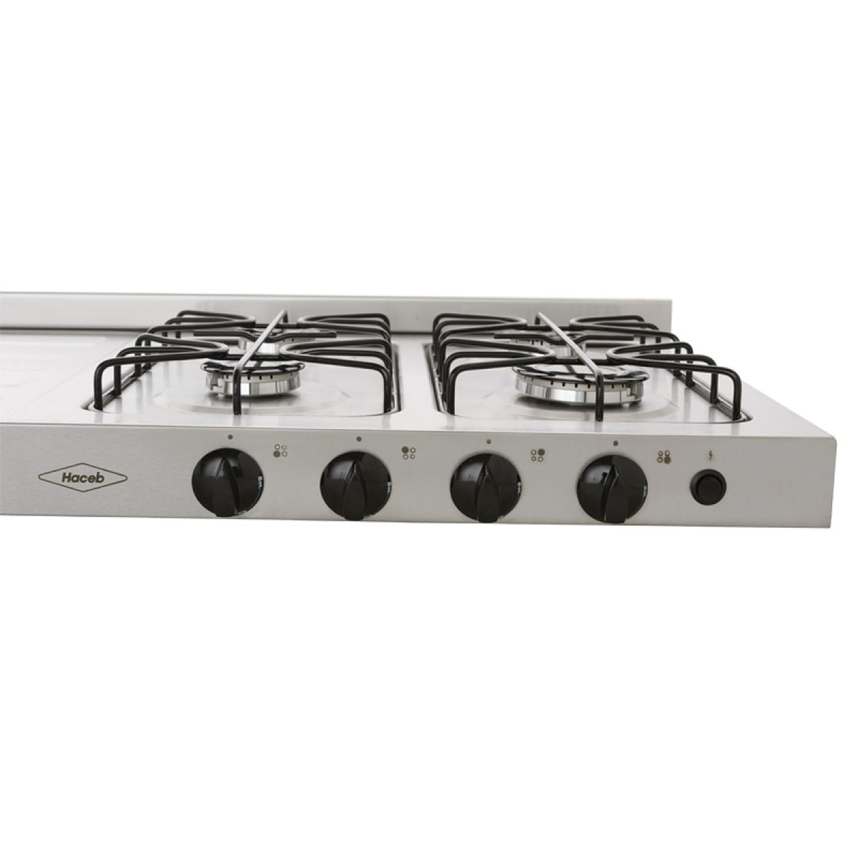 Mesón de Cocina Haceb Acero 180x53.5cm Con Pozuelo Lado Izquierdo y Estufa - MESONES DE COCINA | Bylmo