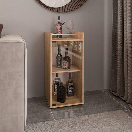 Bar Theba Fresno Europeo 38.1x81.3cm con Dos Compartimientos y con Patas - BARES | Bylmo