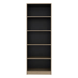 Estantería Home E1 Cartagena 62.8x180.6cm Rectangular con Cinco Compartimientos y con Cuatro Entrepaños - BIBLIOTECAS Y ESTANTERIAS | Bylmo