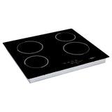 Estufa de empotrar Haceb Negro 68x62.5cm Vitroceramica Electrico con Cuatro Zonas de Cocción - ESTUFAS DE EMPORTRAR Y CUBIERTAS | Bylmo