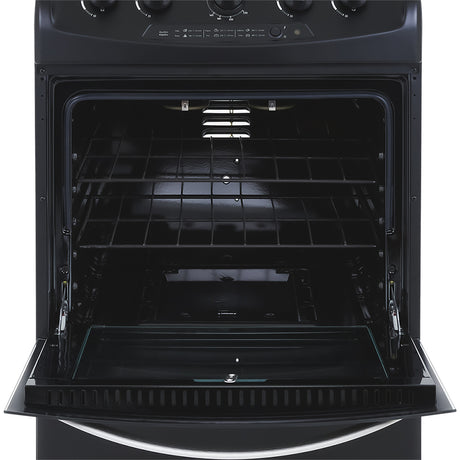 Estufa Haceb Negro 65.5x96.5cm Para Gas Propano con Cuatro Quemadores y con Horno - ESTUFAS | Bylmo