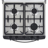 Estufa Haceb Negro 65.5x96.5cm Para Gas Propano con Cuatro Quemadores y con Horno - ESTUFAS | Bylmo