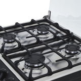 Estufa Haceb Negro 65.5x96.5cm Para Gas Propano con Cuatro Quemadores y con Horno - ESTUFAS | Bylmo