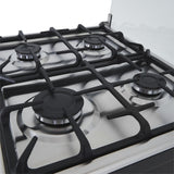 Estufa Haceb Negro 65.5x96.5cm Para Gas Propano con Cuatro Quemadores y con Horno - ESTUFAS | Bylmo