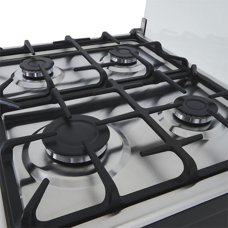 Estufa Haceb Negro 65.5x96.5cm Para Gas Propano con Cuatro Quemadores y con Horno - ESTUFAS | Bylmo