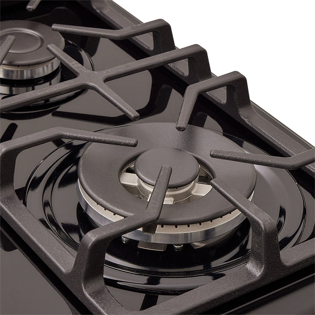 Estufa Haceb Negro 65.5x98.5cm Para Gas Natural con Cuatro Quemadores y con Horno - ESTUFAS | Bylmo