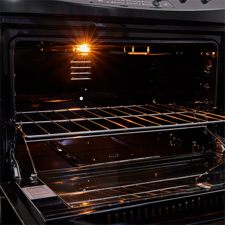 Estufa Haceb Negro 65.5x98.5cm Para Gas Natural con Cuatro Quemadores y con Horno - ESTUFAS | Bylmo