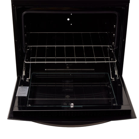 Estufa Haceb Negro 65.5x98.5cm Para Gas Propano con Cuatro Quemadores y con Horno - ESTUFAS | Bylmo