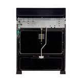 Estufa Haceb Negro 98x81cm Para Gas Propano con Seis Quemadores y con Horno - ESTUFAS | Bylmo