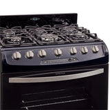 Estufa Haceb Azul 81x98.5cm Para Gas Natural con Seis Quemadores y con Horno - ESTUFAS | Bylmo