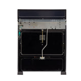 Estufa Haceb Azul 81x98.5cm Para Gas Natural con Seis Quemadores y con Horno - ESTUFAS | Bylmo