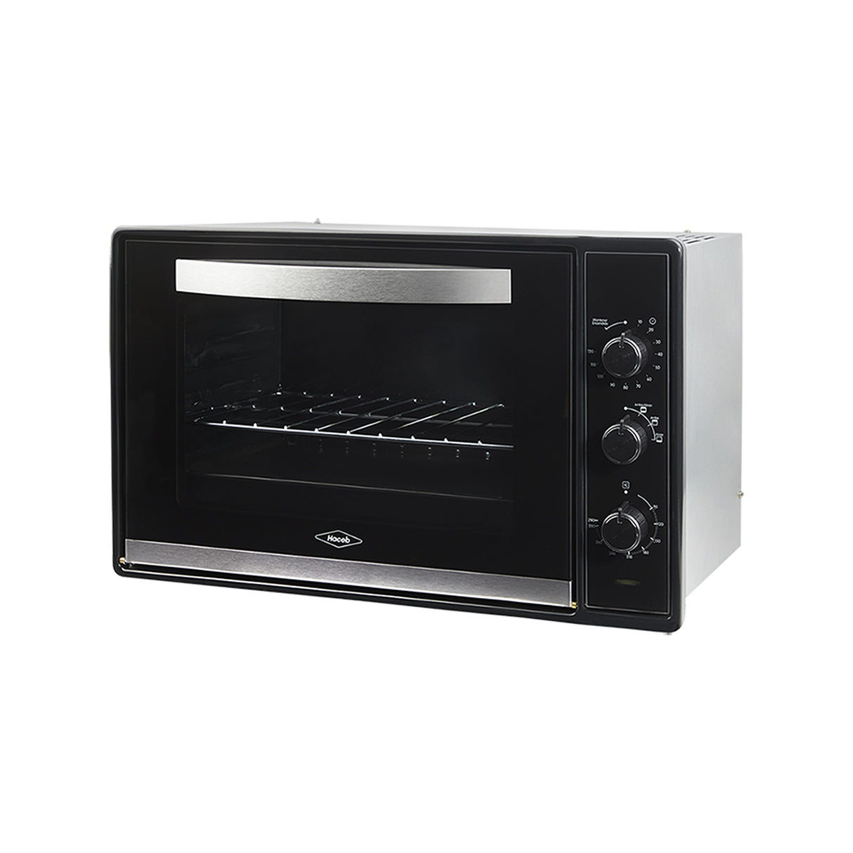 Horno de Empotrar Haceb Inox 60x36.4cm 110 Voltios Con Temporizador - HORNOS DE EMPORTRAR | Bylmo