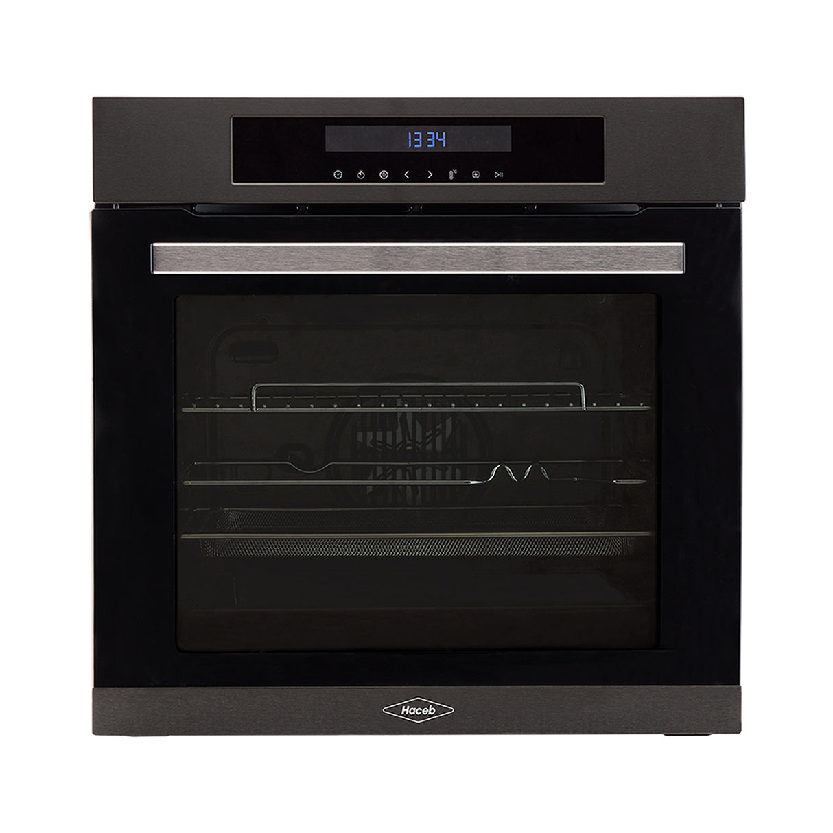 Horno de Empotrar Haceb Inox 67x66cm 220 Voltios Con Temporizador y con Pantalla Digital - HORNOS DE EMPORTRAR | Bylmo