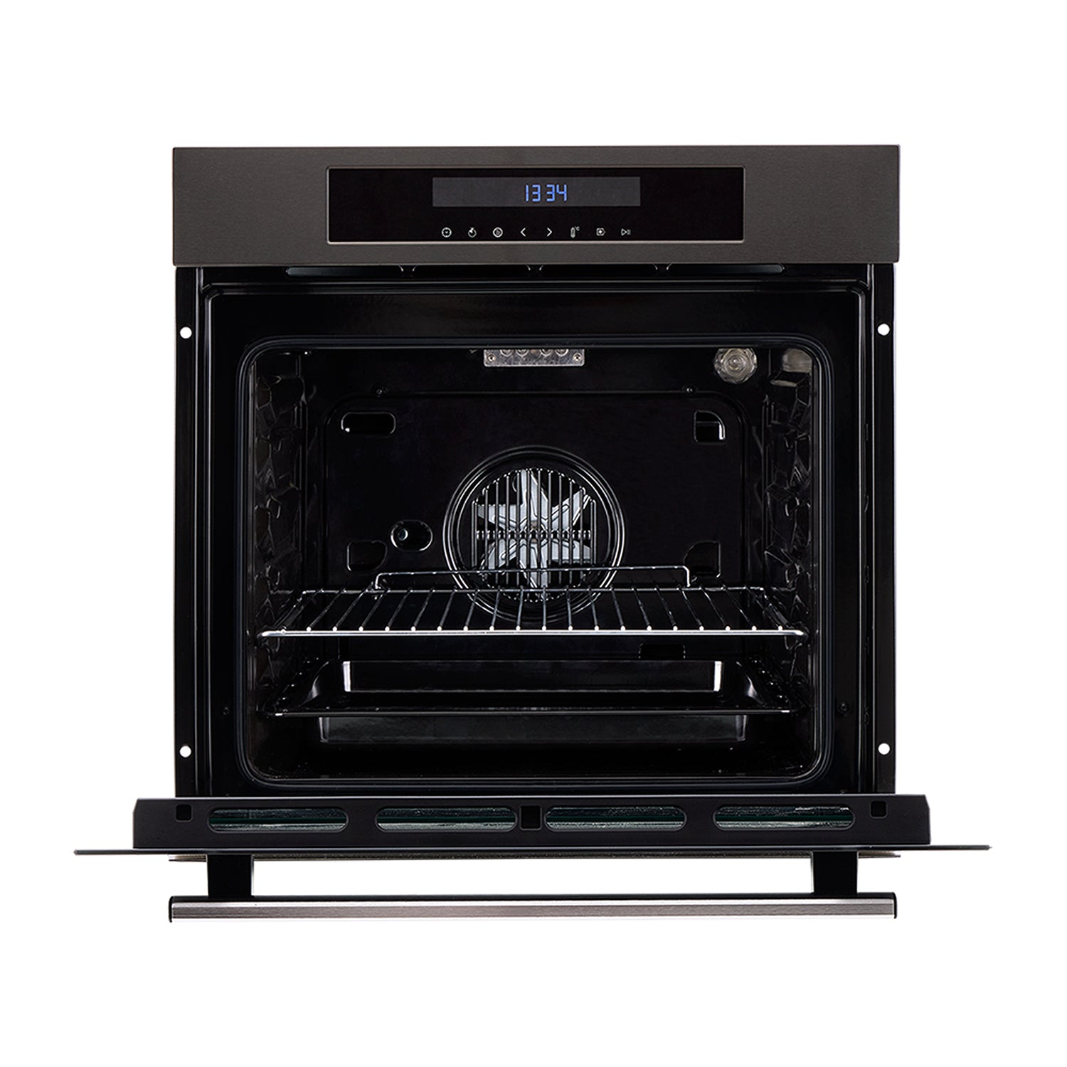 Horno de Empotrar Haceb Inox 67x66cm 220 Voltios Con Temporizador y con Pantalla Digital - HORNOS DE EMPORTRAR | Bylmo