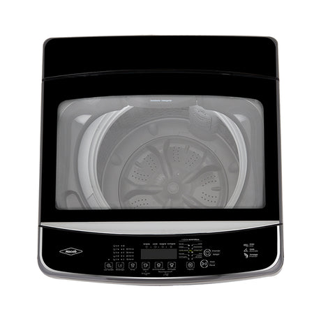 Lavadora Haceb Gris 75.5x112.5cm de 22 Kilogramos con Pantalla Digital y 10 Funciones - LAVADORAS Y SECADORAS | Bylmo