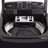 Lavadora Haceb Negro 62x34.9998cm de 18 Kilogramos con Pantalla Digital y 11 Funciones - LAVADORAS Y SECADORAS | Bylmo