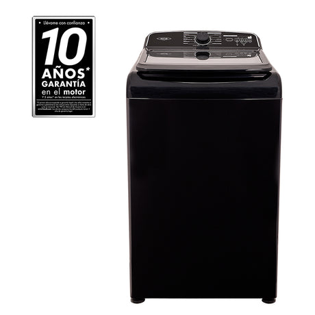 Lavadora Haceb Negro 62x34.9998cm de 18 Kilogramos con Pantalla Digital y 11 Funciones - LAVADORAS Y SECADORAS | Bylmo