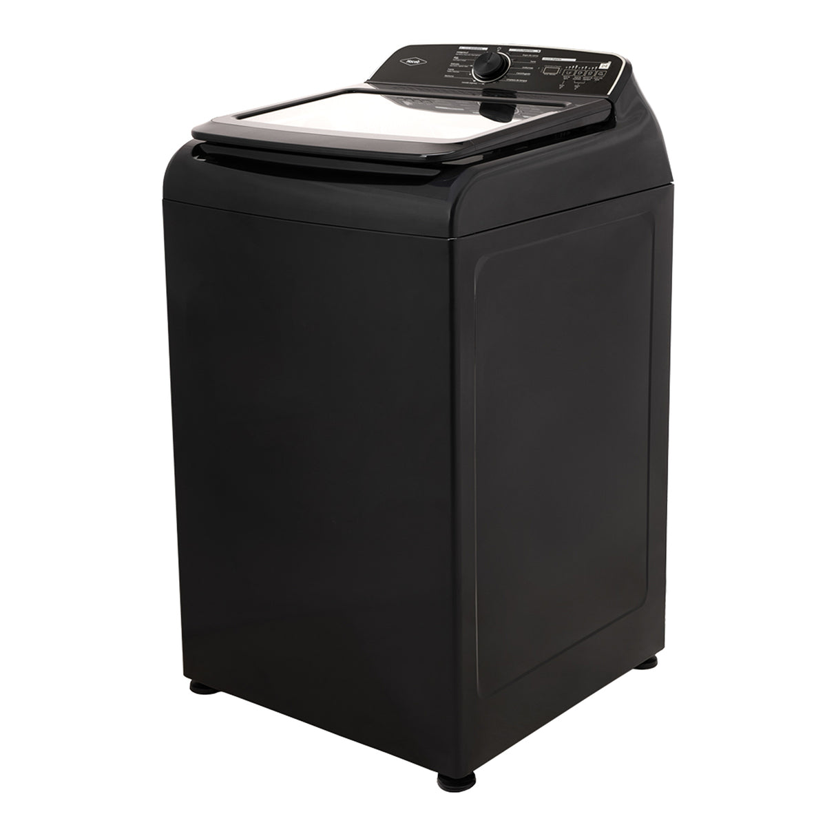 Lavadora Haceb Negro 62x34.9998cm de 18 Kilogramos con Pantalla Digital y 11 Funciones - LAVADORAS Y SECADORAS | Bylmo