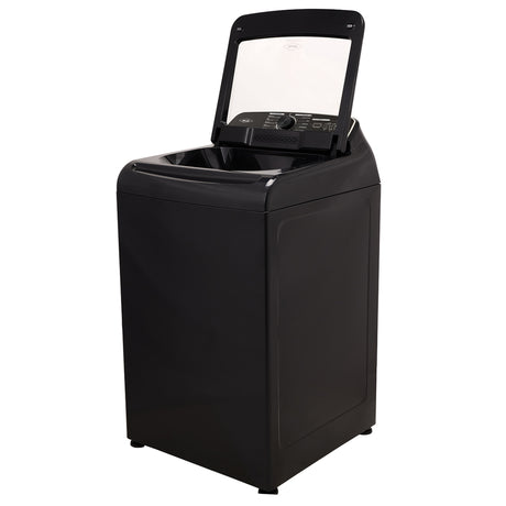 Lavadora Haceb Negro 62x34.9998cm de 18 Kilogramos con Pantalla Digital y 11 Funciones - LAVADORAS Y SECADORAS | Bylmo