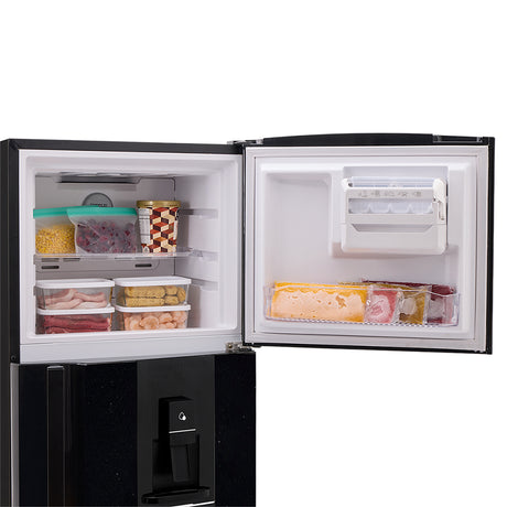 Nevera Haceb Inverter Negro Cósmico 65x150.5cm No Frost de 226 Litros con Dispensador de Agua y con Pantalla Digital - NEVERAS | Bylmo